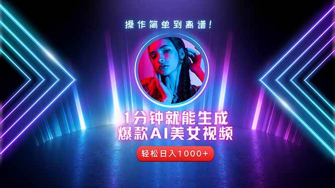 （14702期）2025年最强副业：用AI做短视频，从零开始打造爆款账号！-资源村