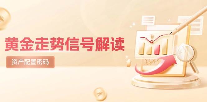 （14860期）黄金走势信号解读，避险逻辑+市场情绪，美股剧震后的资产配置密码-资源村